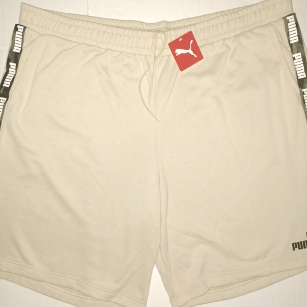 PUMA  MEN'S PLUS SIZE  CAMO PRINT SHORTS - Picture 7 of 7